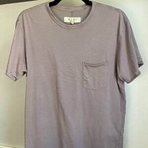 RAG & BONE LILAC PURPLE SHORT SLEEVE T SHIRT SIZE